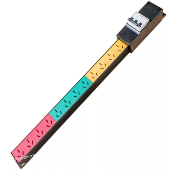 Longwangding 380v to 220v high-power pdu row socket three-phase power strip wiring board 10a16a universal 12-bit with 3p63a air switch