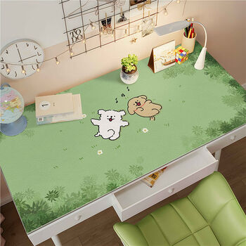 Fantasy cute cartoon writing desk desk pad desk pad for students and children learning music beat 40x60cm