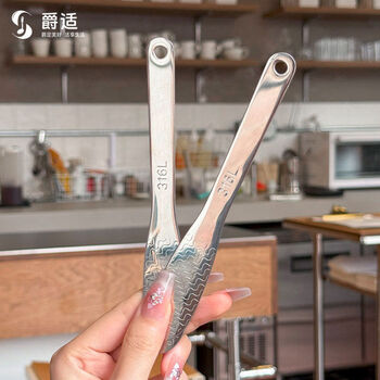 Jie yunmao 316 stainless steel dumpling filling scoop dumpling filling scoop dumpling filling scoop wonton wrapping 316l filling scoop 2 pieces
