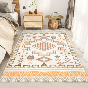 Fantasy style room decoration bedroom bedside carpet bedroom bedside carpet internet celebrity warm sleepable and sitting senior master bedroom morocco 03 200x300cm