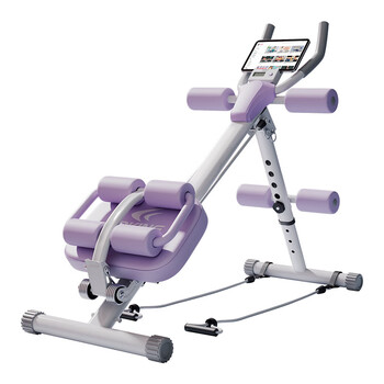 Huaixia crawling waist strengthening machine abdominal curling machine trainer home abdominal muscle strengthening machine lazy abdominal strengthening exercise equipment fitness counting model + mobile phone holder + drawstring + resistance rope fitness seven-in-one fast