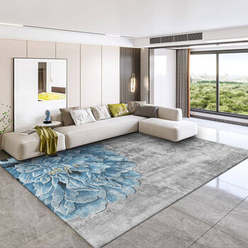 Sanqihu carpet living room coffee table blanket home simple soundproofing anti-slip dirty resistant no-care full bedroom bedside floor mat simple 41 80x120cm