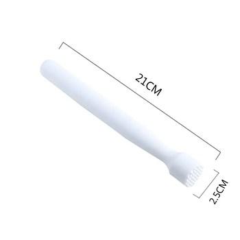 Yusenyi stainless steel crushed popsicle ice hammer cocktail pounding popsicle mixing juice press stick milk tea shop fruit mash stick lemon hammer pc material white model