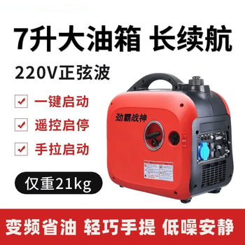 Hejiangong 220v gasoline generator household small inverter 5000 high power outdoor camping portable portable 5000 store manager