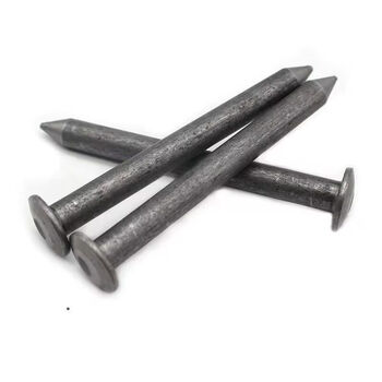 Qinkai speed bump special steel nails nail locator transportation facilities accessories iron nails supply 8.110 pointed tip 1000 pieces