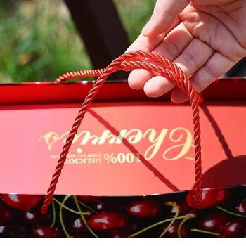 Manyu gift box of chilean cherries, large cherries, seasonal fruits for pregnant women, fresh for pregnant women, a whole box of sf spot, 1kg (net weight) 5 pounds, high-end gift box, extra large fruit