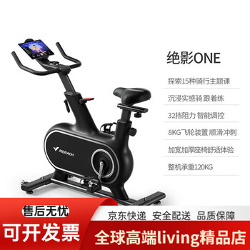 Merrick smart spinning bike jueying one high-looking silent home black
