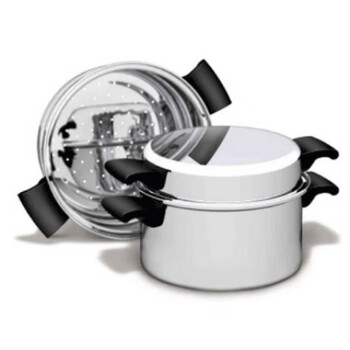 Amway pot queen chinese pot 21-piece set, low oil smoke gold pot, frying, stewing, wok, universal 21 6-liter steamer with lid, steaming rack, steaming filter pot, 6 steel cups