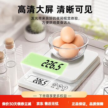 Jingyan electronic scale 01g accurate charging waterproof high sensitivity