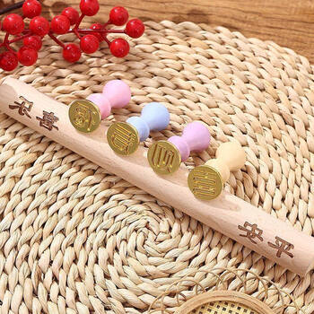 Wenzhi household new type of dumpling seal with the word 