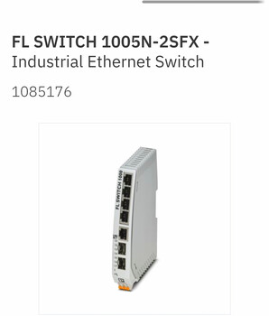Switch fl switch 1005n-2sfx 1085176 new original in stock