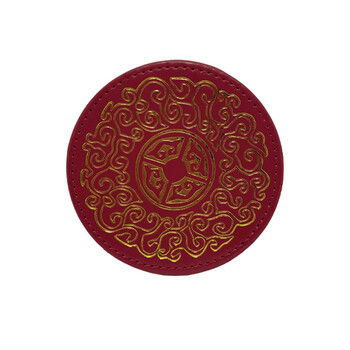 Shanshui qiushan disposable coaster insulated holder 9.2cm*9.2cm*0.3cm each 9.2cm*9.2cm*0.3cm