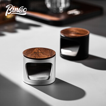 Bincoo round filter paper storage box coffee machine handle filter paper magnetic storage filter paper box dust-proof device