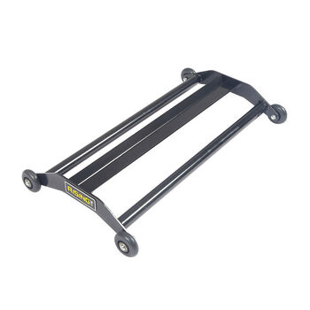 Ruisi four-axis pulley abdominal wheel abdominal fitness four-wheel physical fitness core chariot personal training black