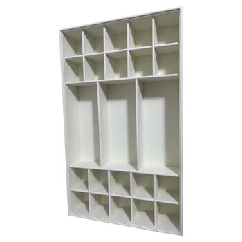 Fantasy underwear, underwear and socks storage box, cloth drawer type storage, off-white leather storage box customization