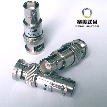 Spot q9/bnc coaxial fixed attenuator att 1-30db frequency dc-3ghz, 6ghz 2w5w electrostatic packaging cannot be returned or exchanged without reason 8g
