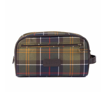 Barbour british classic l plaid universal handbag plaid toiletry bag 0396 official flagship authentic tartan