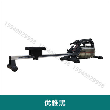 Yixuan water resistance painting rowing machine water resistance silent painting rowing machine interior painting rowing machine commercial rowing machine elegant black