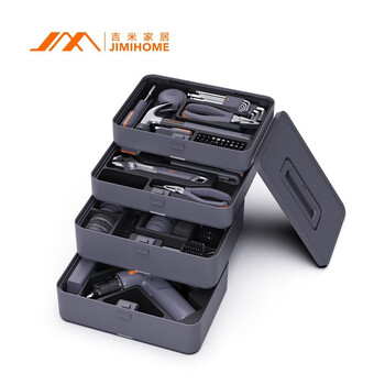 Jimmy home x4-abch household tool set complete electric drill multifunctional complete electric combination tool box jimmy box x4-abch