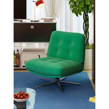 Millennium washington single sofa chair dewei linge lazy sofa balcony living room rotating sofa chair designer creative green