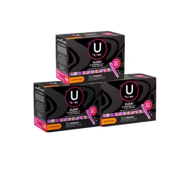 Kotex usa imported kotex kotex plastic short catheter tampons regular/increased flow 96 pcs 96 pcs s+