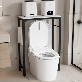 Fantasy bathroom storage rack above the toilet long narrow table mini washing machine rack bathroom crack storage rack dimensions and inner diameter details must see