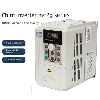 Chint inverter nvf2g-7.5/ps4 fan water pump inverter output current 17a 7.5kw nvf2g-220 ts4 universal heavy-duty type