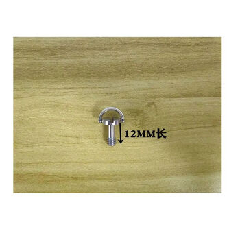 Vinoa one-quarter screw stainless steel quick release plate camera bracket accessories screw tripod bolt screw c ring handle quick release plate screw 12mm long