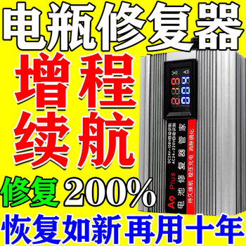 Electric vehicle battery repairer genuine protection universal intelligent pulse voltage regulator automatic one-click activation of the battery 2026 battery repairer top model