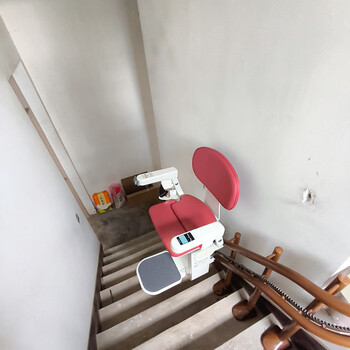 Merotic's up and down stair elevator, one-button start and stop, voice broadcast, remote control, barrier-free stair climbing artifact, custom gold 160kg