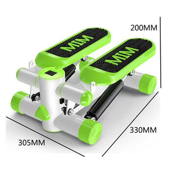 Stepper household hydraulic pull rope indoor elliptical climbing stepper multi-functional fitness equipment hydraulic silent green rubber-coated model