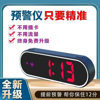 2026 new electronic dog hud vehicle head-up display satellite radar speed measurement voice broadcast safety early warning instrument early warning instrument