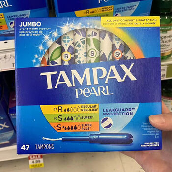 American tampax phantom catheter tampons are swimmable, transparent and others