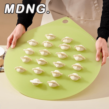 Mdng dumpling cover curtain for dumpling tray home dining mat dumpling curtain mat kitchen special plastic plate cover non-stick pasta 42cm+47cm dumpling curtain