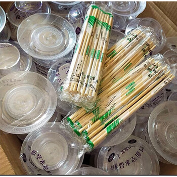 Shijanu's new aviation crystal tableware and chopsticks four-piece set food grade high temperature resistant four-piece set of 500 free chopsticks (catering special photo)_individually packaged