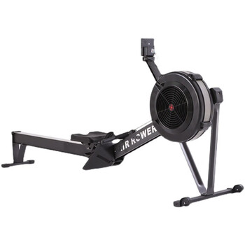 Chugouxiang wind resistance rowing machine c folding fitness home commercial fitness equipment intelligent resistance adjustment gym black