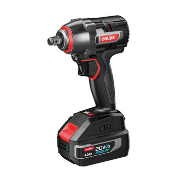 Sanqihu tools electric high torque brushless auto repair impact charging impact wrench de-bs20-1d4/350nm de231 impact wrench_20v_500n (dual battery)