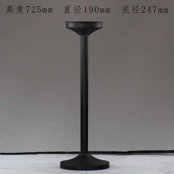 Fantasy floor-standing champagne bucket bar club ice bucket set ice bucket stand soft decoration design catering iced wine black shelf