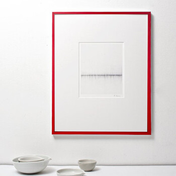 Yusenyi simple aluminum alloy photo frame custom cardboard 5070 polaroid best friend photo calligraphy diy art frame mounting red custom cardboard 8k placed 26.5x38cm