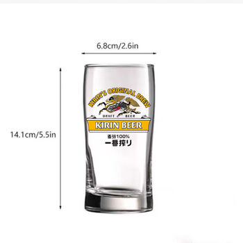 Fantasy kirin ichiban beer mug store cup personalized large cup 360ml classic kirin