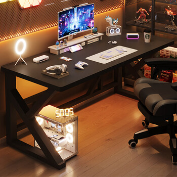 Yiman computer desk desktop e-sports table home office learning writing book table long table