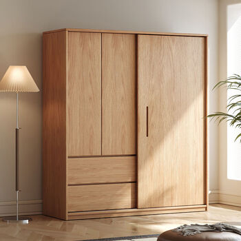 Fantasy sliding door wardrobe bedroom wardrobe sliding door room large wardrobe 1.2 meters multi-functional wardrobe