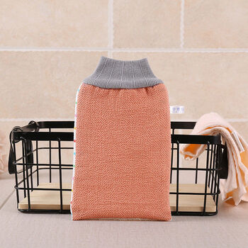 Ruogu li mobai ab double-sided dual-use pure cotton bath towel strong mud rubbing thickening household bath towel men and women bathing artifact nordic powder