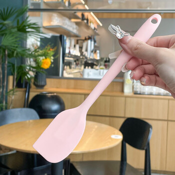 Fantasy mini egg beater manual baking tool combination household mixer cooking basin pink spatula food grade silicone