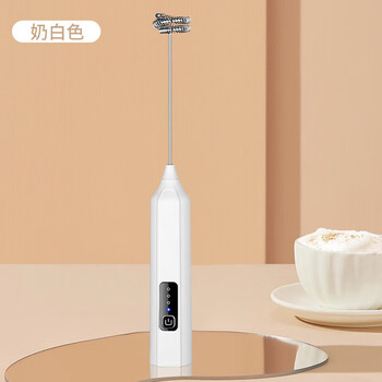 Mavo quality same electric handheld egg beater coffee electric stirring stick household milk frother milk stirring milk white single head