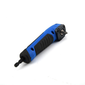 Yusenyi narrow space expansion turning screwdriver bit industrial grade 90 degree universal corner turning electric bit blue 145mm