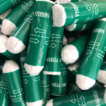 America's version of tampons imported from europe has a large quantity for night use and daily use. european imports have a large quantity of 50+ gold, ordinary 50 and get 10 tampons. others