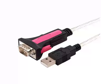 Z-tek usb2.0 to rs232 serial cable db9 computer connection conversion cable ftdi chip ze533c red 0.5m