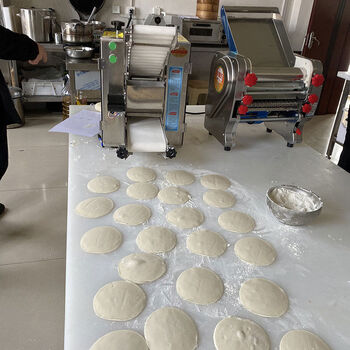 Jieyunmao large steamed bun skin machine commercial fully automatic small electric multi-functional hand-rolled dumpling skin shrimp dumpling press machine high-end steamed bun skin machine