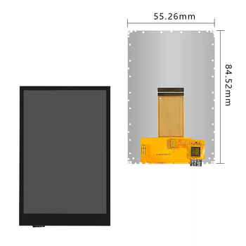 Weiyiyou 3.5-inch tft lcd display ips full viewing angle lcd color screen 8-bit 16-bit parallel capacitive touch serial screen with capacitive touch brightness 750